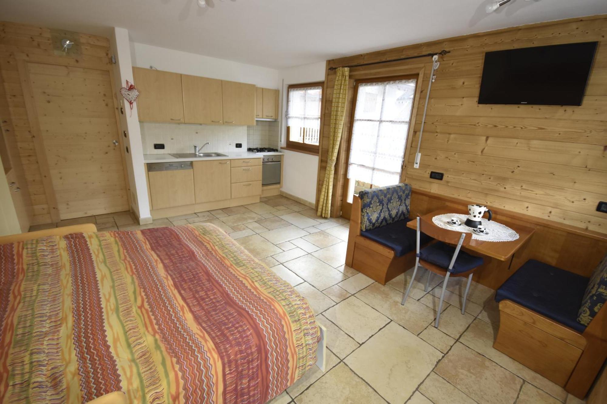 巴迪亚Chalet Alla Cascata公寓 外观 照片