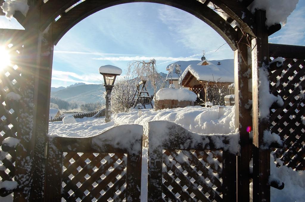 巴迪亚Chalet Alla Cascata公寓 外观 照片